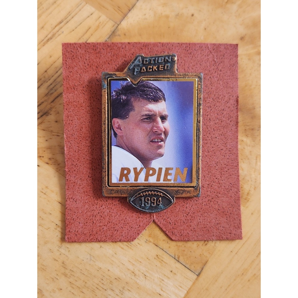 Mark Rypien NFL 1994 Action Packed‎ Pin ~ Cleveland Browns